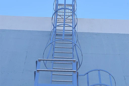 fixed cage ladders HDG fixed cage ladders HDG
